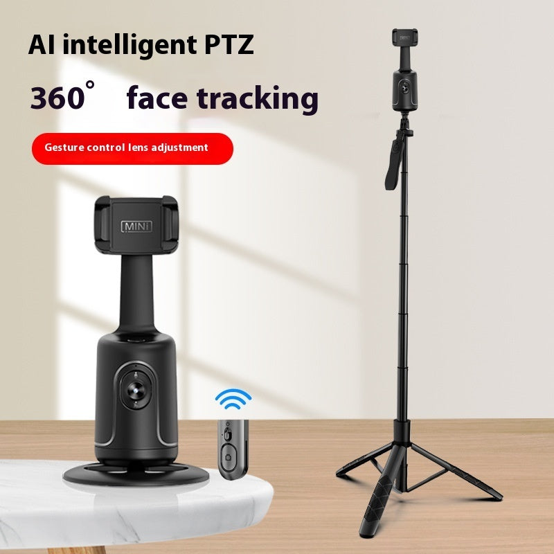 Supporto Intelligente 360° con Tracciamento Facciale AI – Supporto Auto per Smartphone, Stabilizzatore per Video, Vlog e Live Streaming